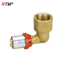 A 6 8 female elbow press fitting elbow fitting brass press fitting